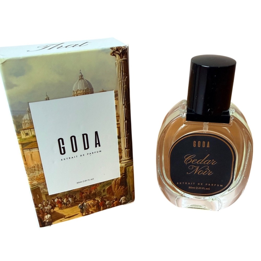 GODA Cedar Noir Extrait de Parfum 30ml 1.01oz Pheromone Fragrance with Box